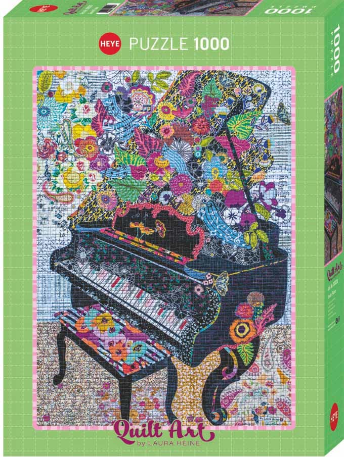 Quilt Art, Sewn Piano