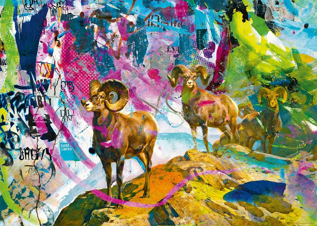 Rebrush! Big Horns Animals