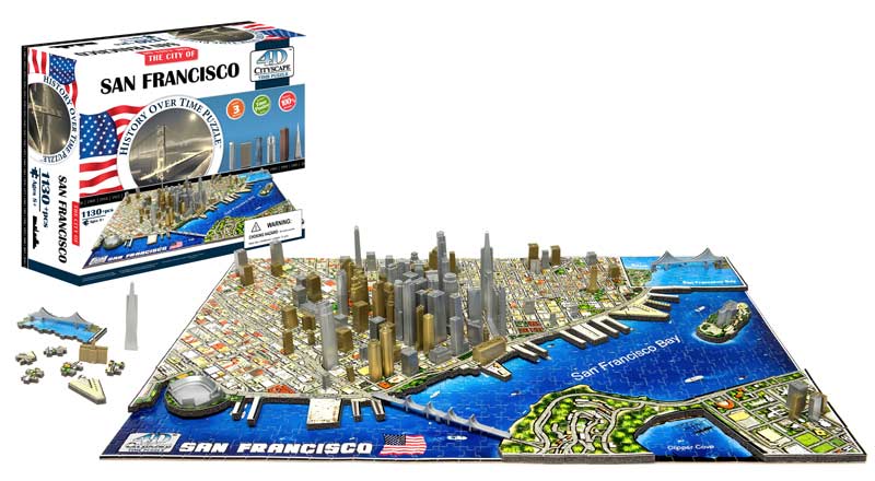 San Francisco Maps & Geography Jigsaw Puzzle