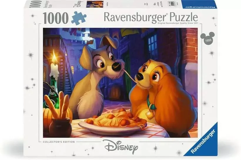 Lady and the Tramp 1000 Pc Puzzle Disney