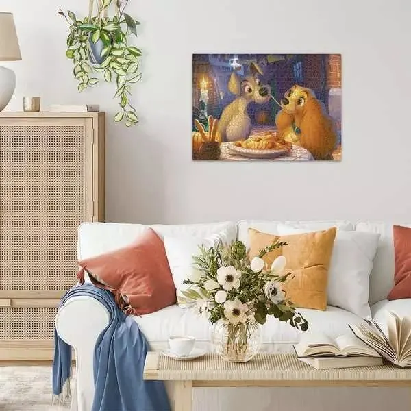 Lady and the Tramp 1000 Pc Puzzle