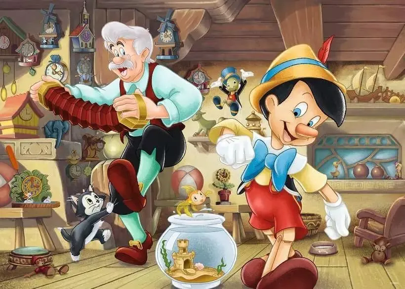 Pinocchio 1000 Pc Puzzle Disney
