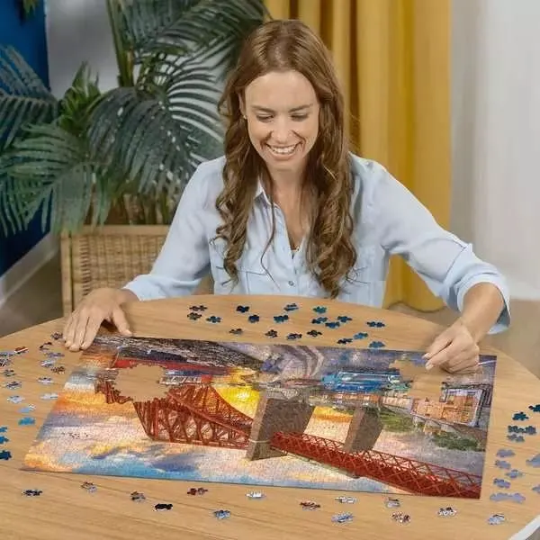 Forth Bridge at Sunset