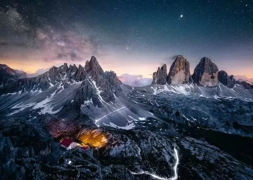 Three Peaks, Dolomites Mountain