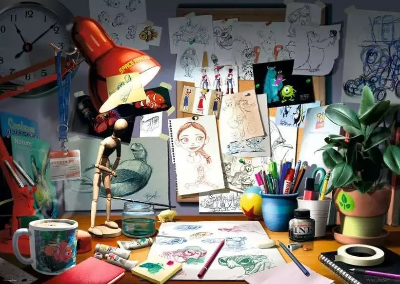 Disney Pixar: The Artist's Desk Quilting & Crafts