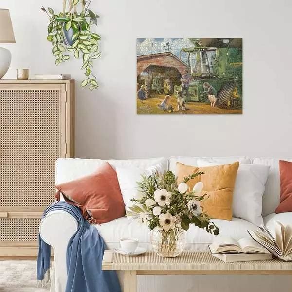 John Deere Then & Now 1000 Pc Puzzle