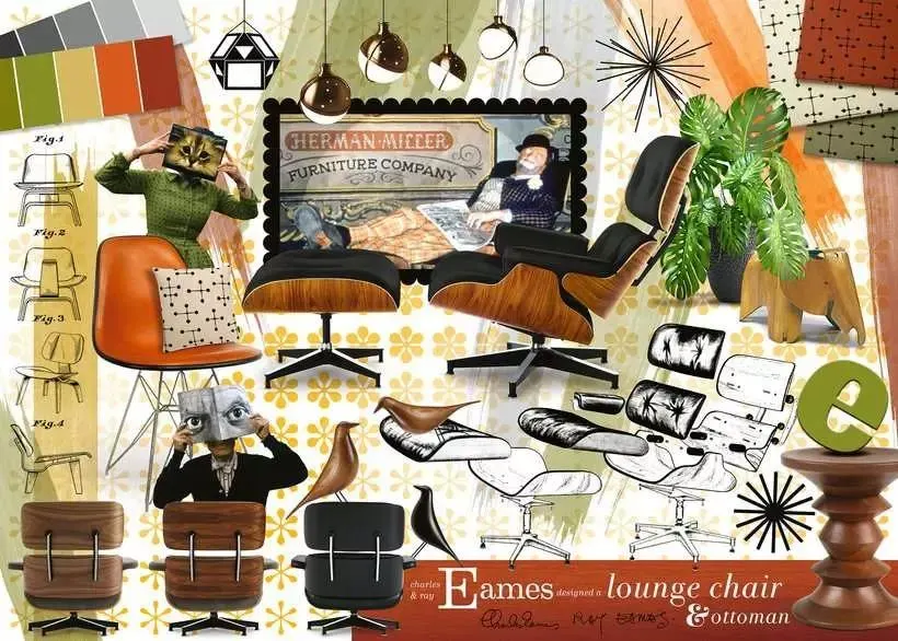 Eames Classic Designs Contemporary & Modern Art