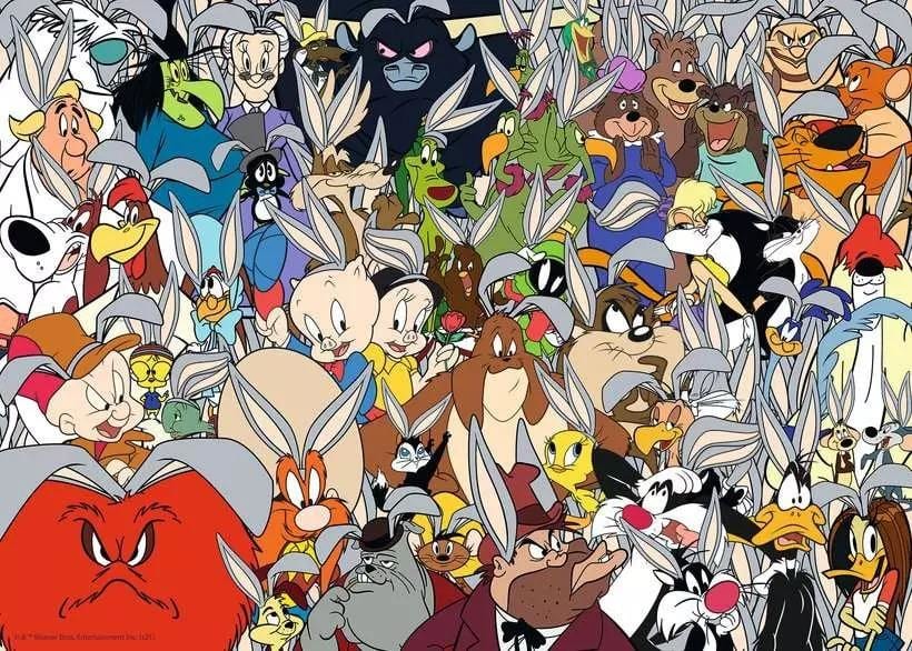 Looney Tunes Challenge Collage