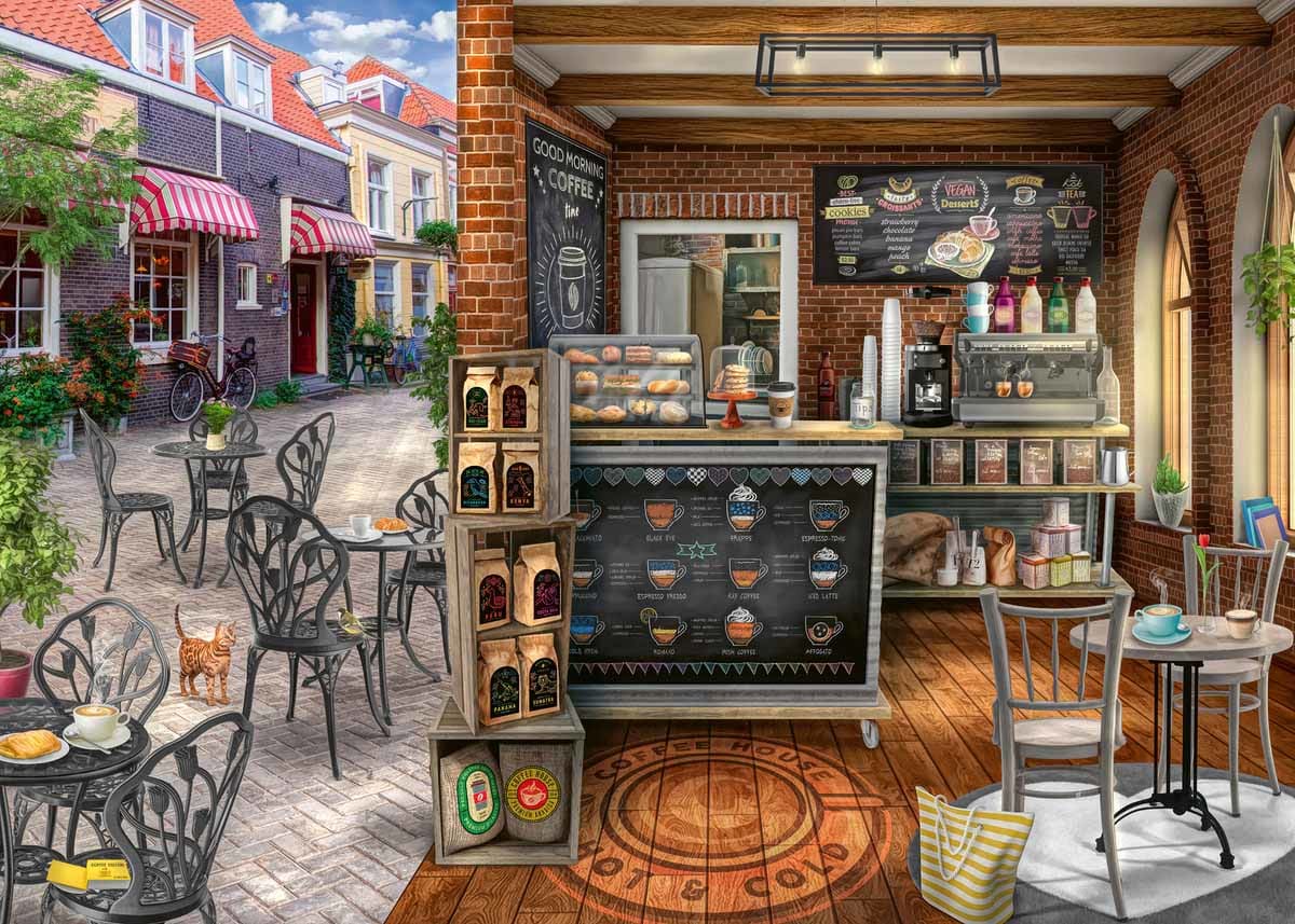 Quaint Caf&eacute; 1000 pc Puzzle
