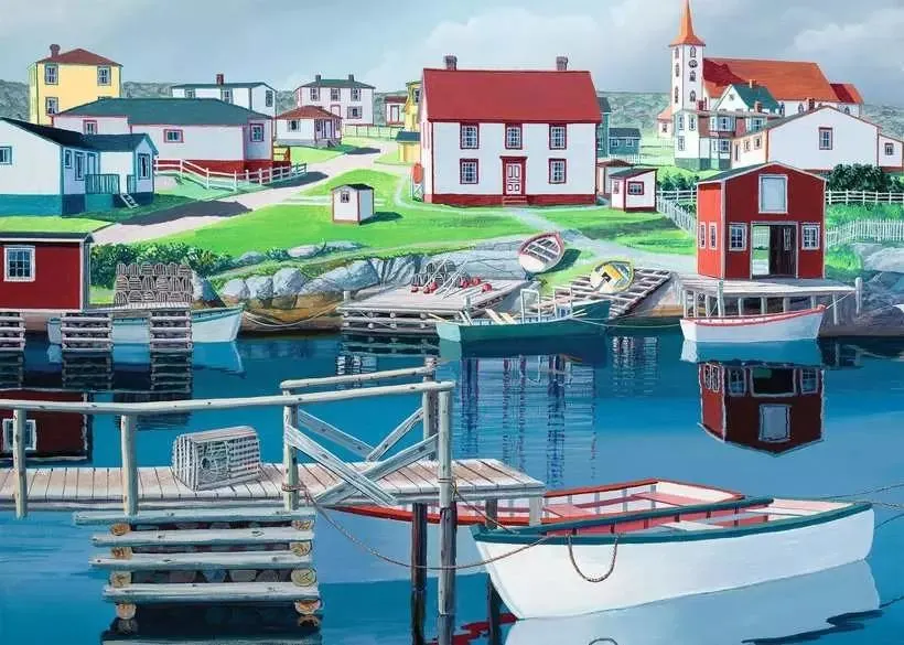 Greenspond Harbor Boat