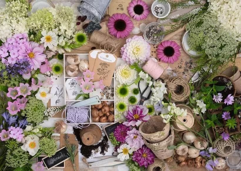 Colorful Floral Love Flower & Garden