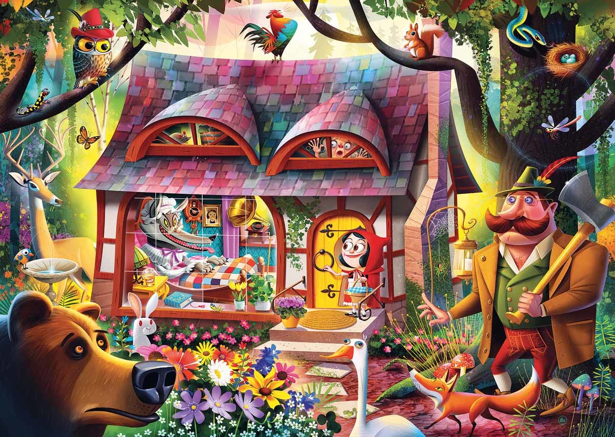 MacAdam: Come in Red Riding Hood 1000 pc Puzzle - Scratch and Dent