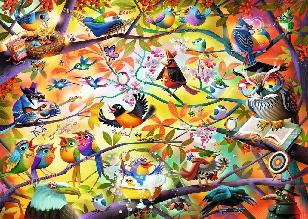 Busy Birdies Birds