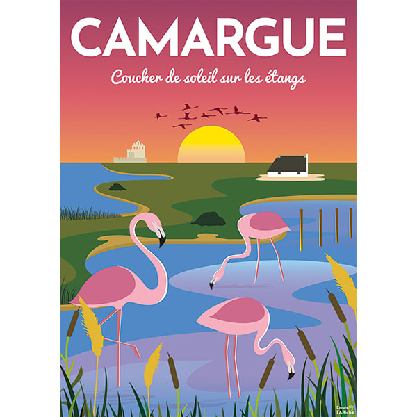 Affiche de la Camargue