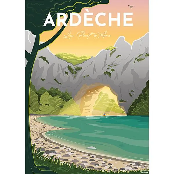1500pc, Affiche de l'Ardeche Mountain