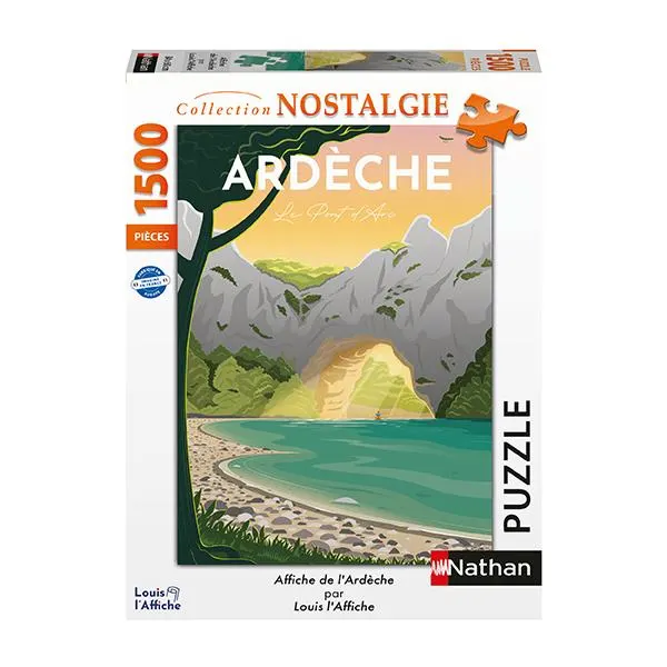 1500pc, Affiche de l'Ardeche