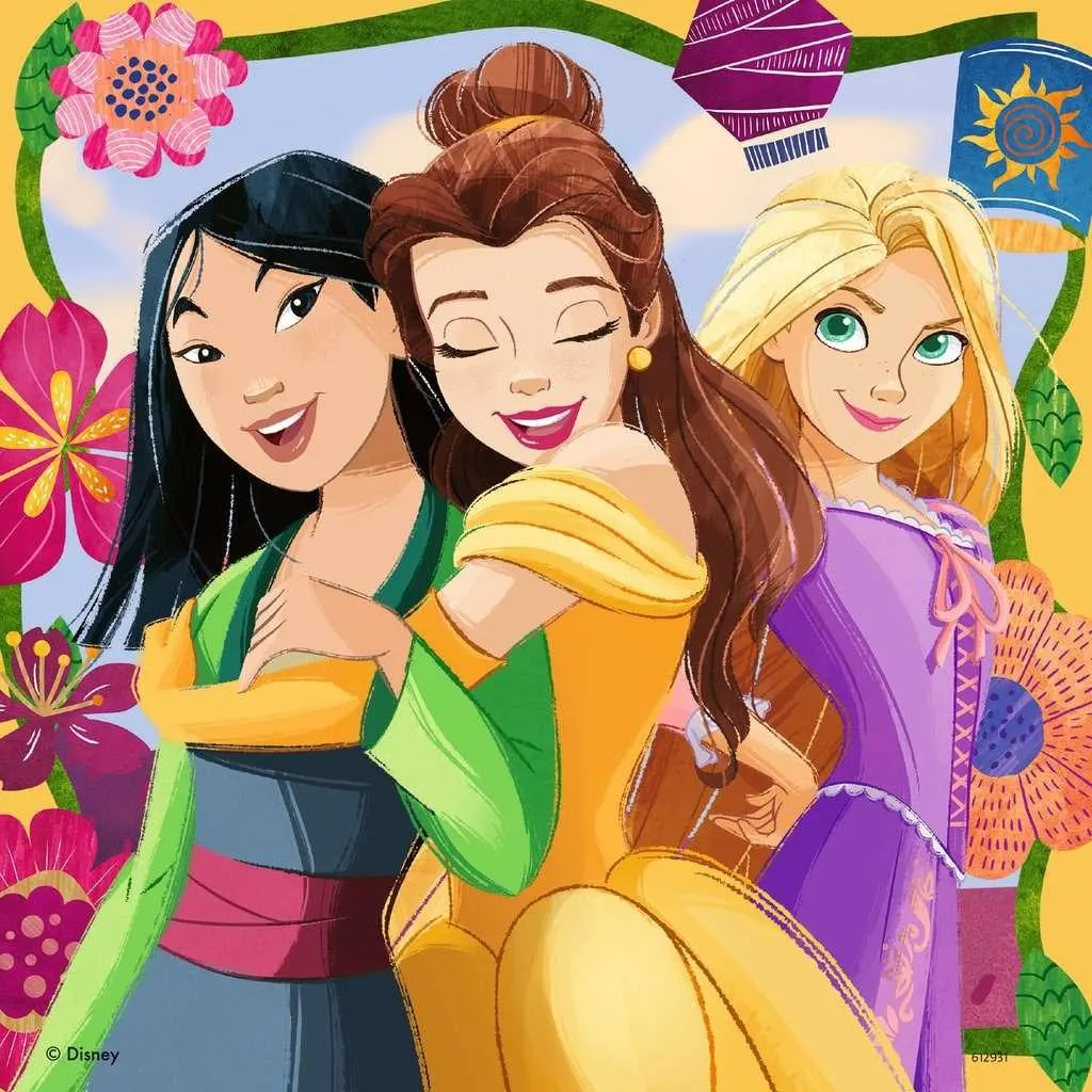 Disney Princess: Girl Power! 3x49 pc Puzzles