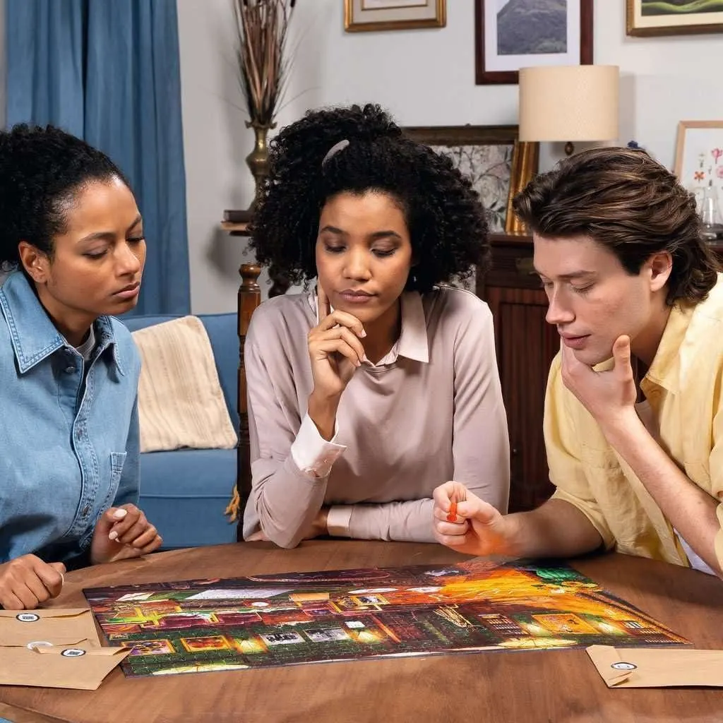 MYSTERY PUZZLE: A Murderous Birthday 408 Pc Puzzle