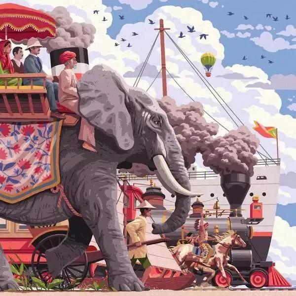 A&S: Around The World in 80 Days - Scratch and Dent Elephant