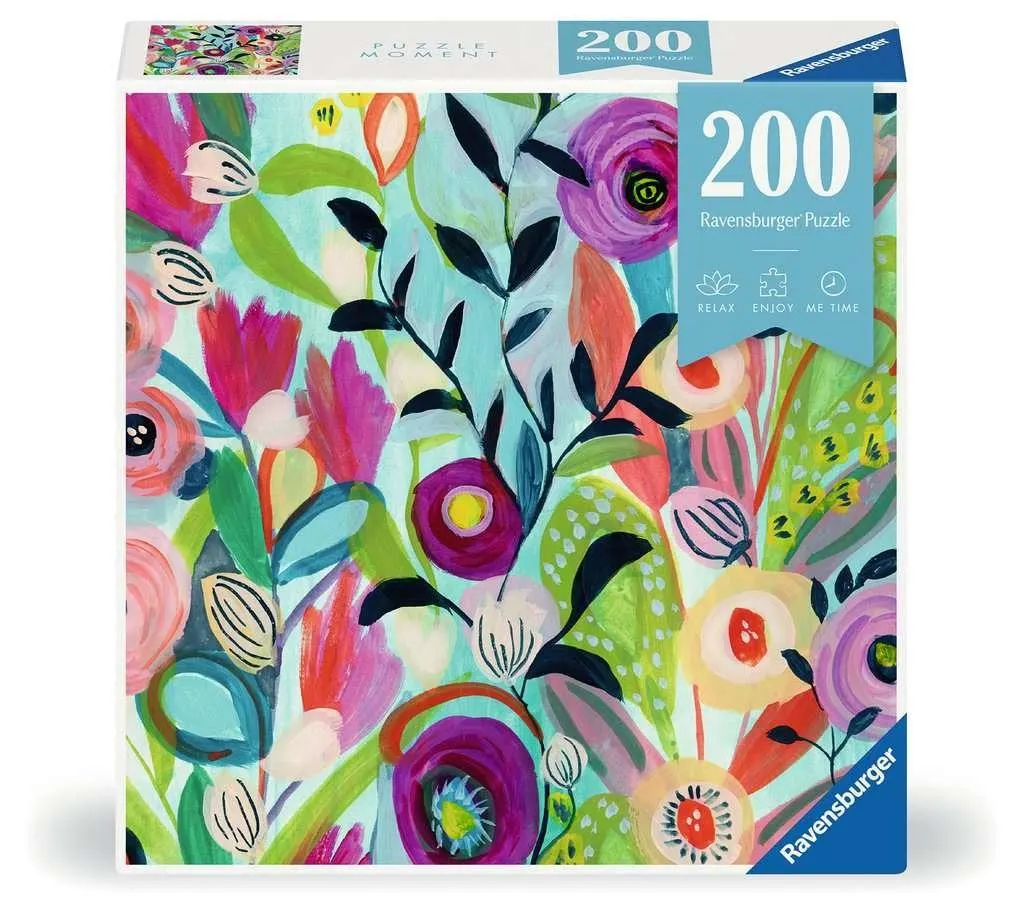Puzzle Moments: Watercolor Bouquet