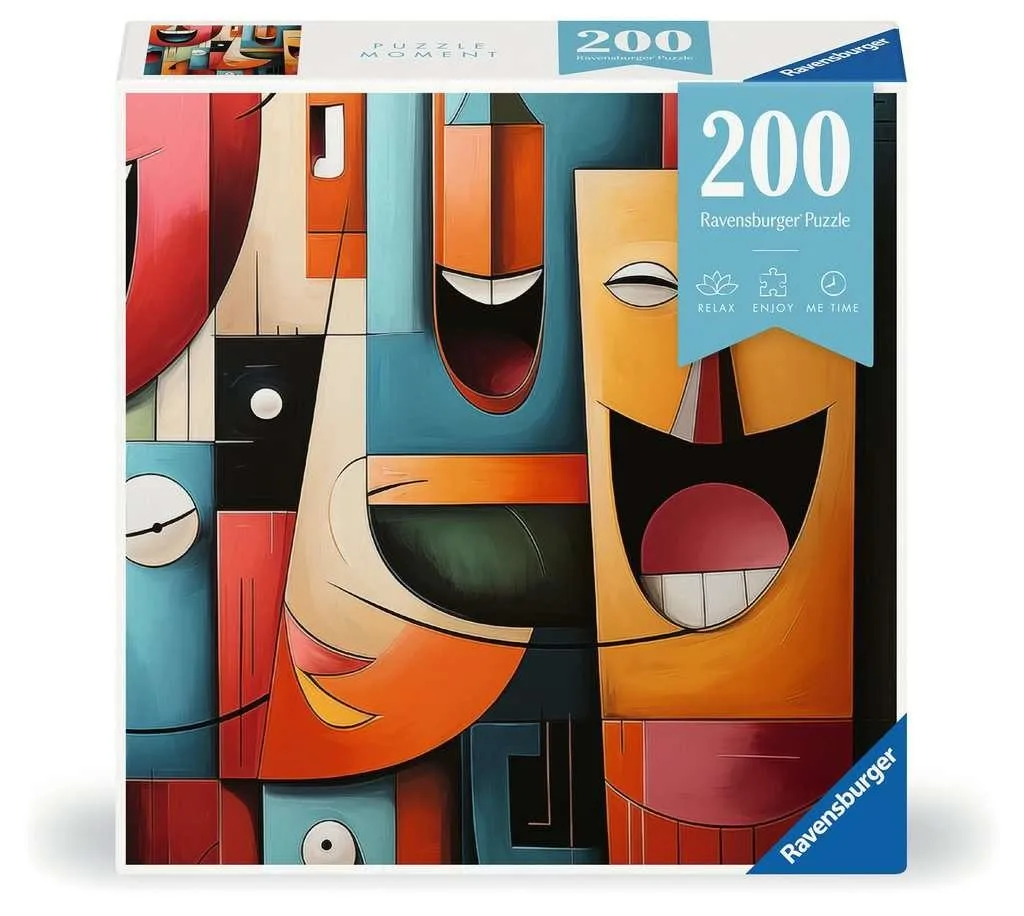 Puzzle Moments: Happy Cubism