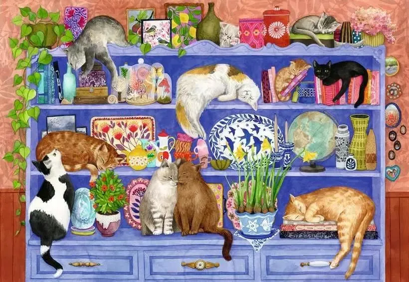 Cats on the Shelf Cats