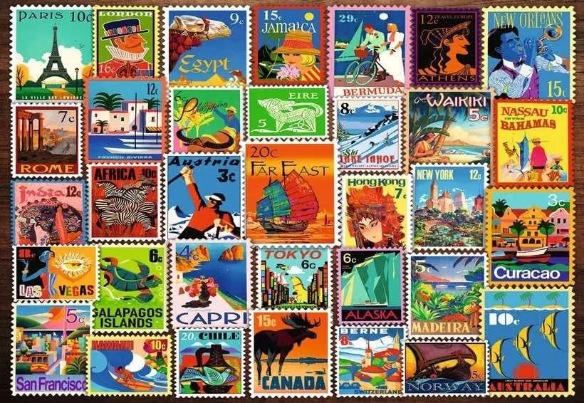Travel Stamps Travel