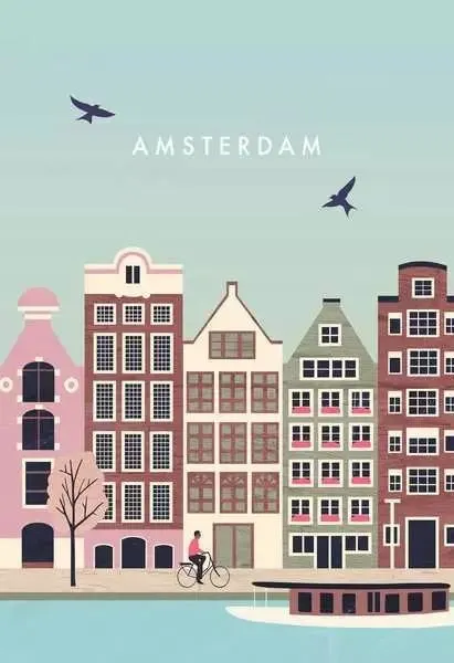 Amsterdam 99 Pc Puzzle