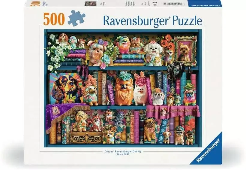 Precious Porcelain Pups 500 Pc Puzzle