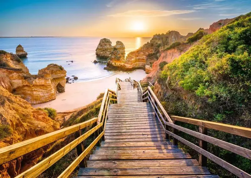 Stairway to Camilo Beach, Algarve