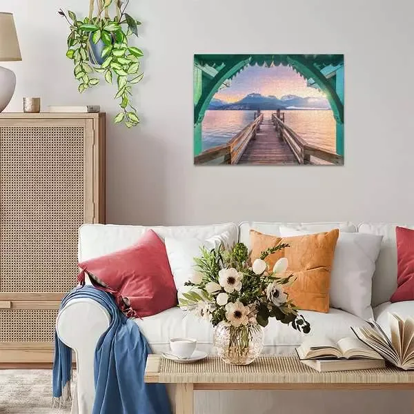 Footbridge at Lac d'Annecy