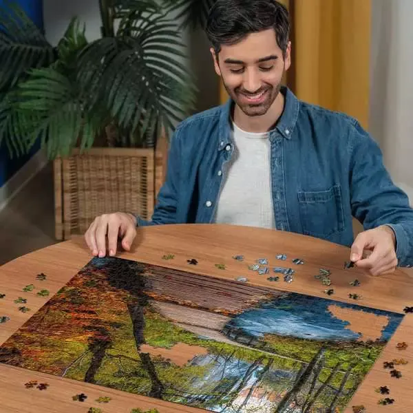 Autumnal Wooden Trail