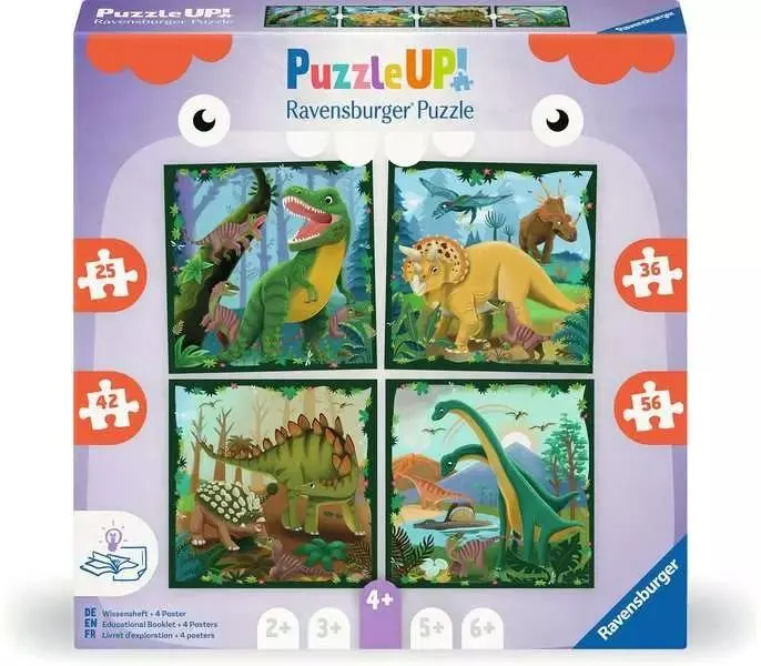 Puzzle Up Dinosaurs