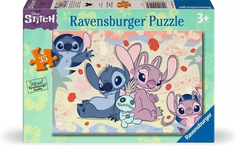 Disney Stitch 35 Pc Puzzle - Scratch and Dent