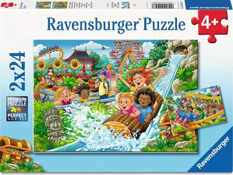 Amusement Park 2x24 Pc Puzzle People