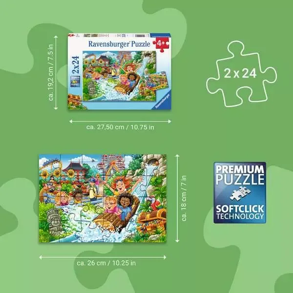 Amusement Park 2x24 Pc Puzzle