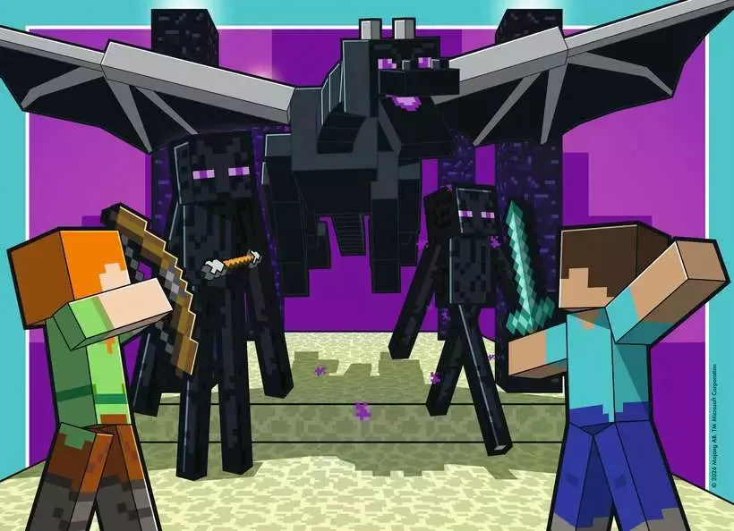 Minecraft 4 x 100 piece