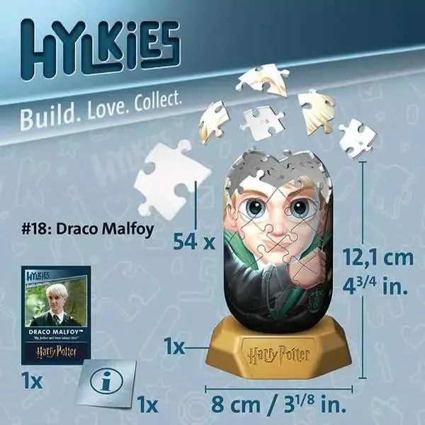 Hylkies Draco Malfoy 54 Pc 3D Puzzle