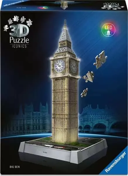 Iconics 3D Big Ben Night Ed.