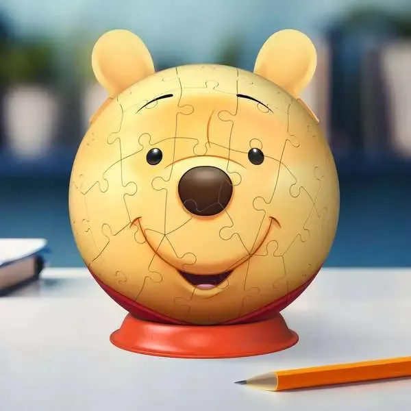 3D Winnie the Pooh w/Ears
