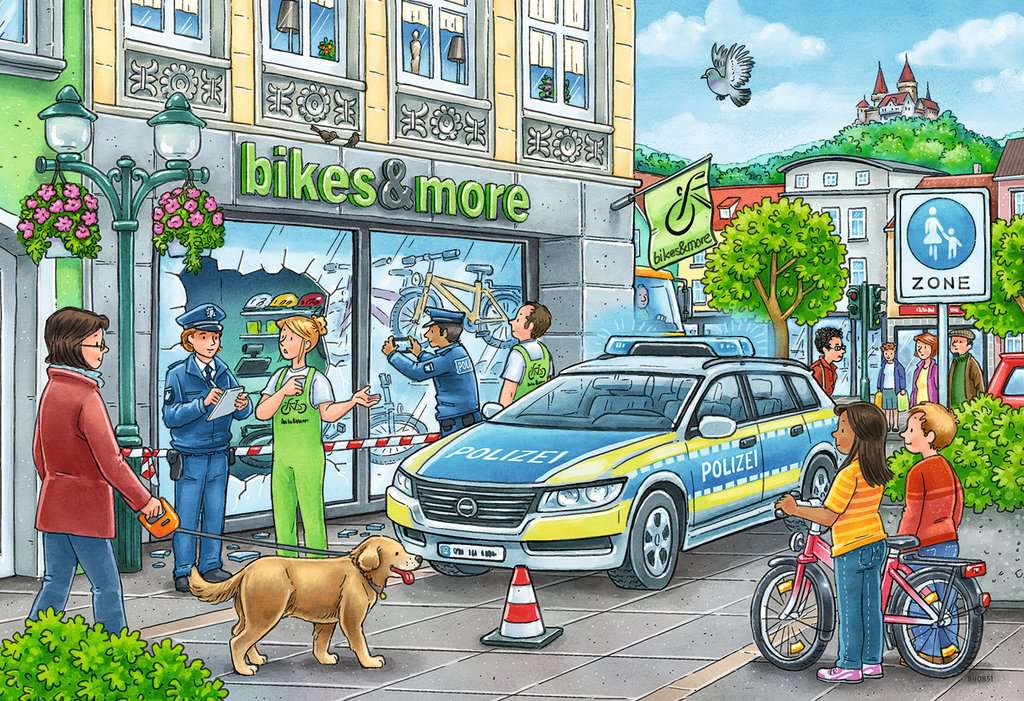 Police at Work! People Jigsaw Puzzle