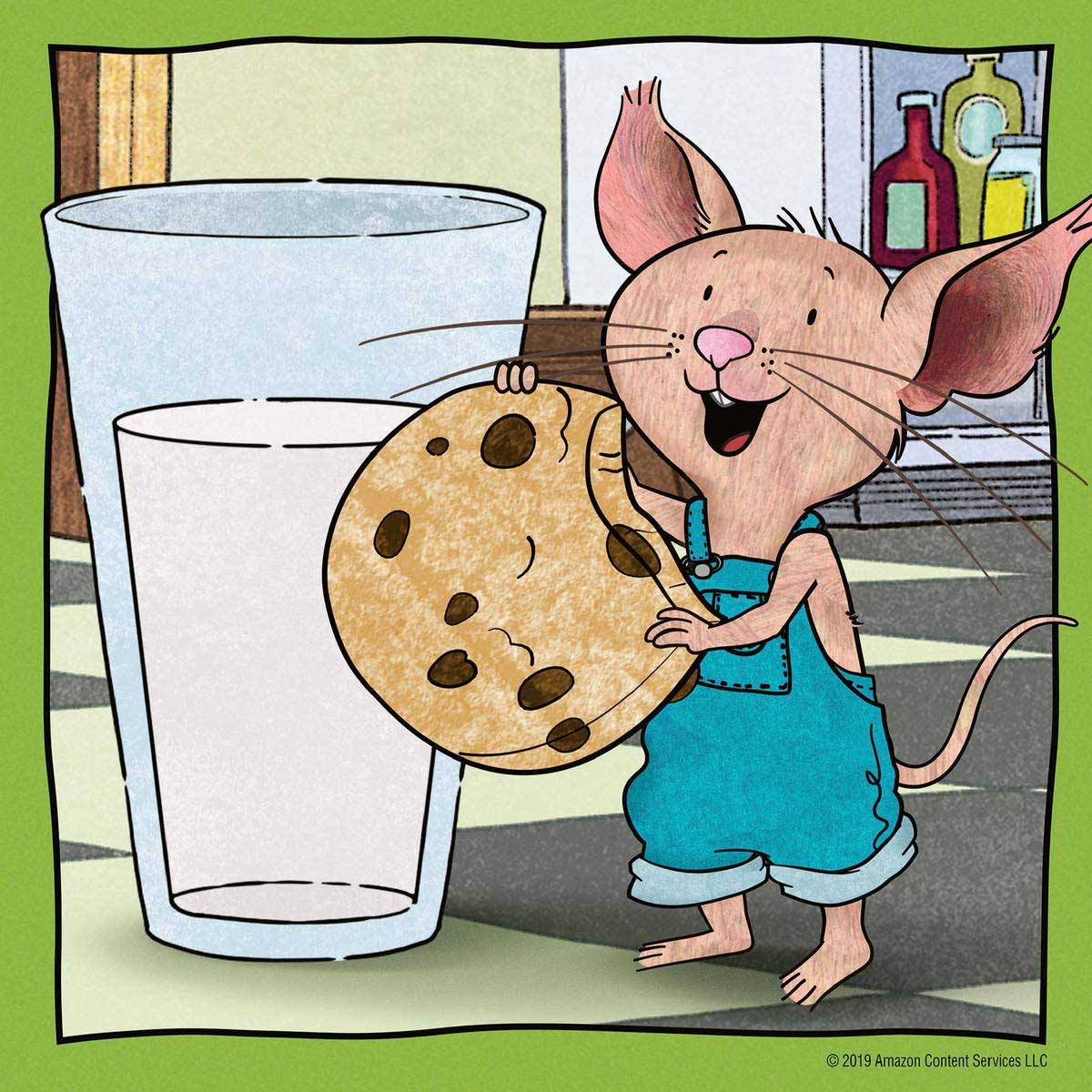 Give a Mouse a Cookie:  Mouse and Friends Humor Jigsaw Puzzle