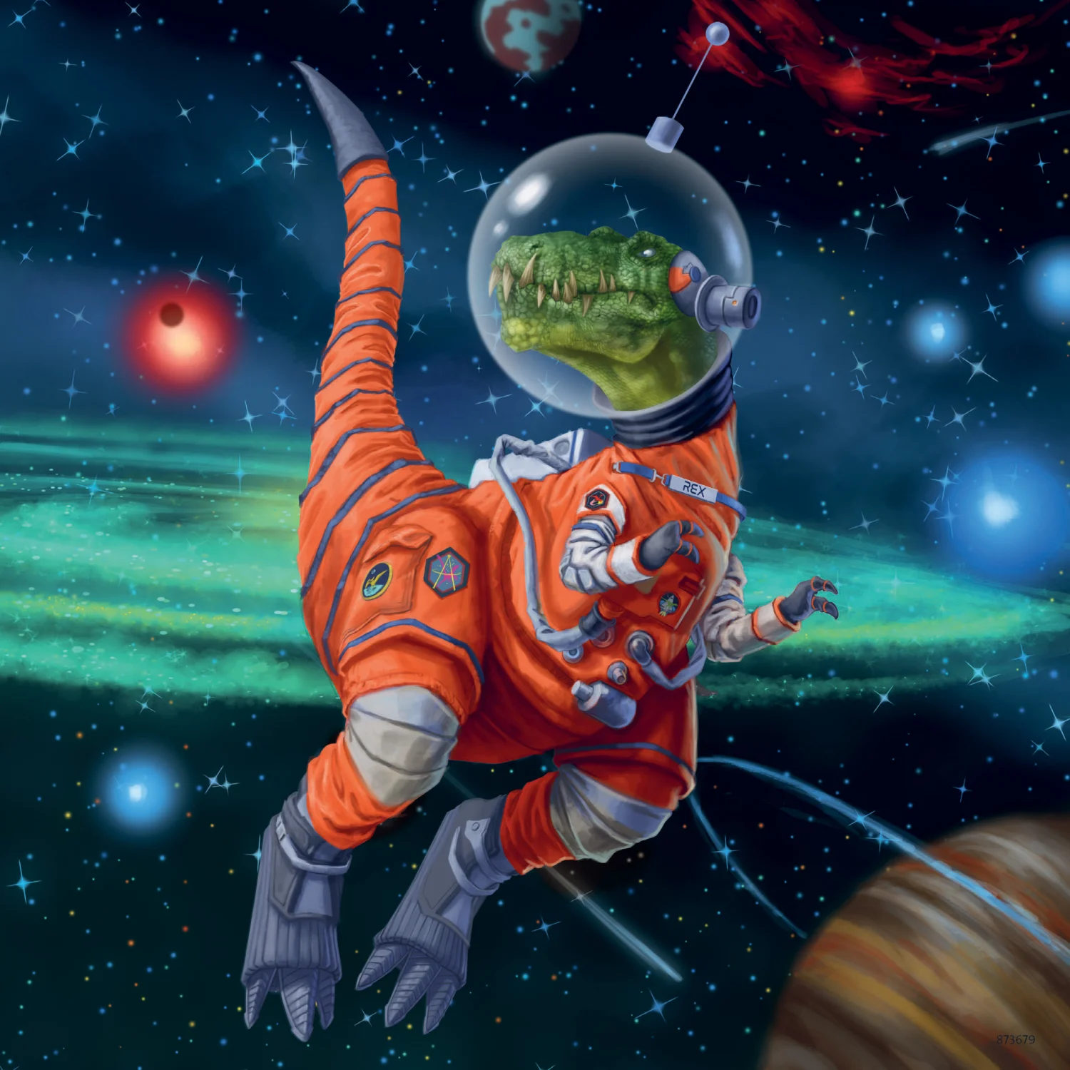 Dinosaurs in Space