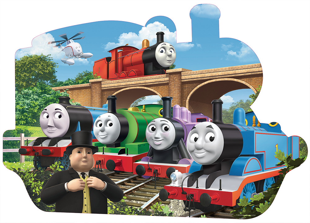 Thomas & Friends: Thomas' World Humor Shaped Puzzle