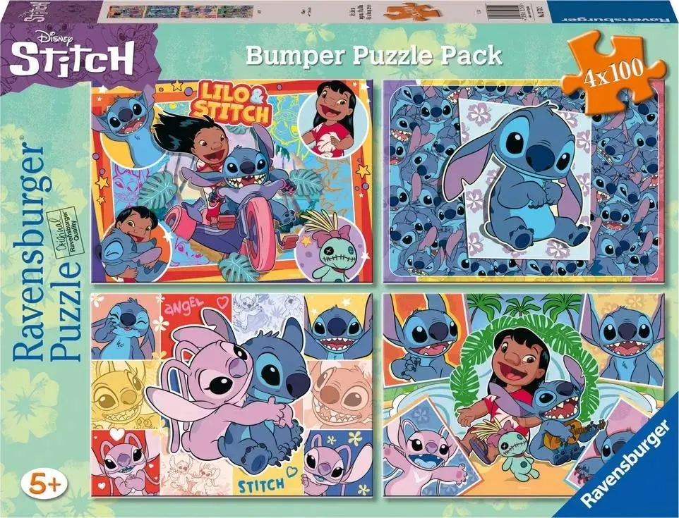 Stitch 4 x 100 Disney