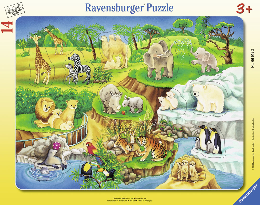 The Zoo Animals Jigsaw Puzzle
