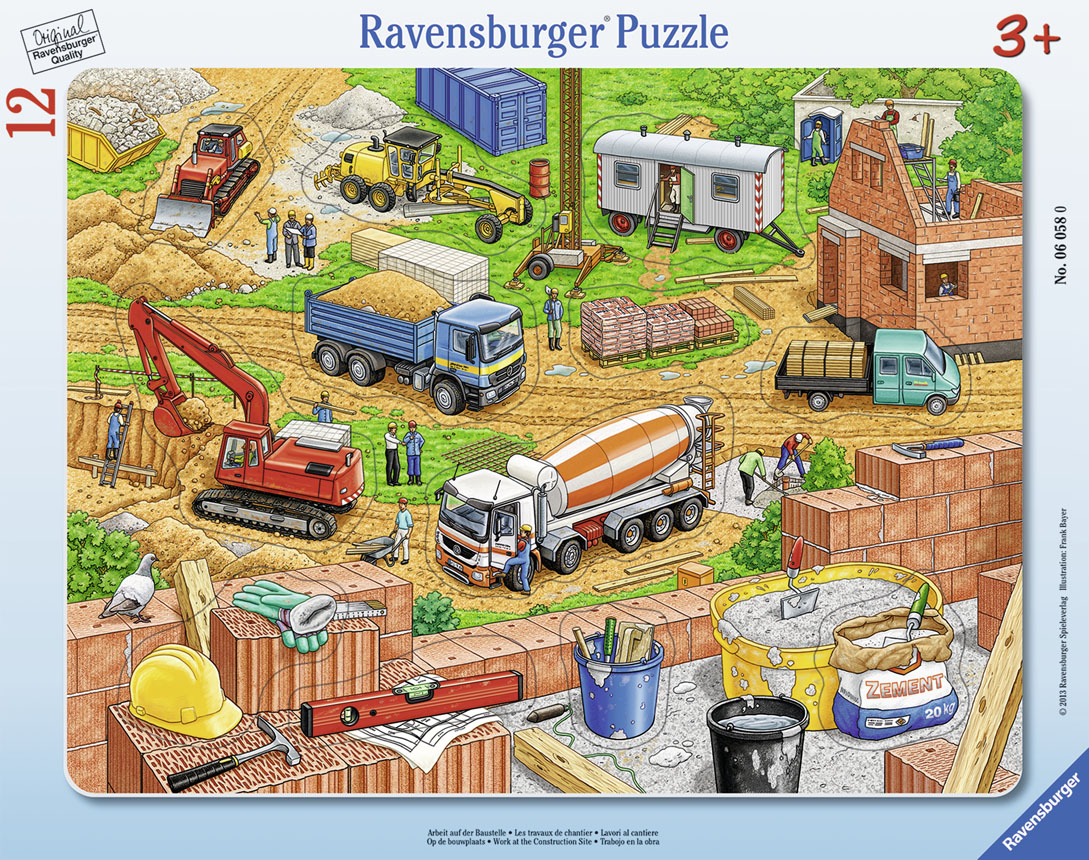 Work at the Construction Site Construction Jigsaw Puzzle