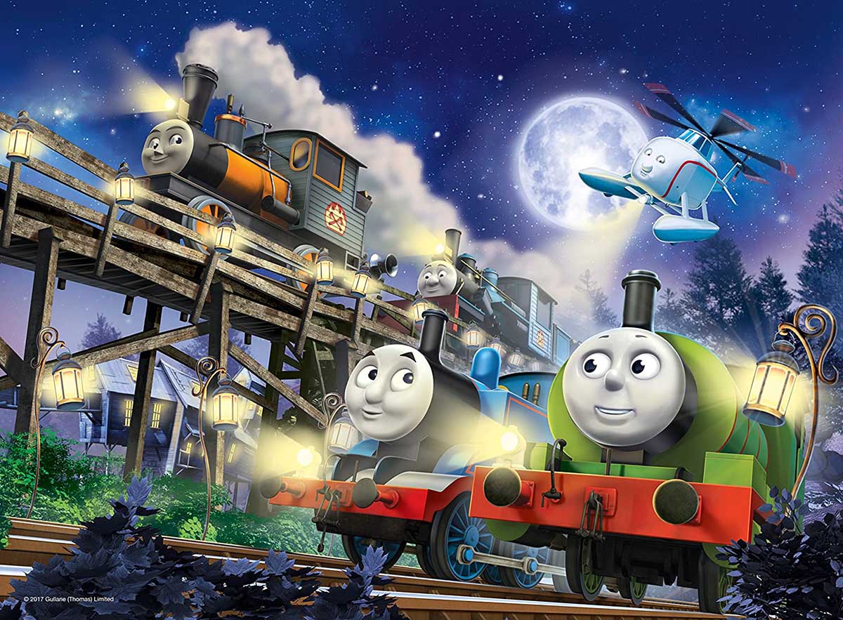 Thomas & Friends Glow-in-the-Dark Train Glow in the Dark Puzzle