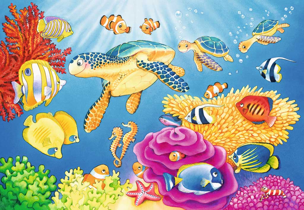 Vibrance Under the Sea Sea Life Jigsaw Puzzle