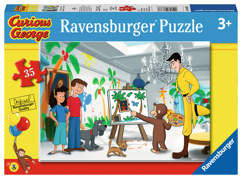 Look Curious George! Humor Jigsaw Puzzle